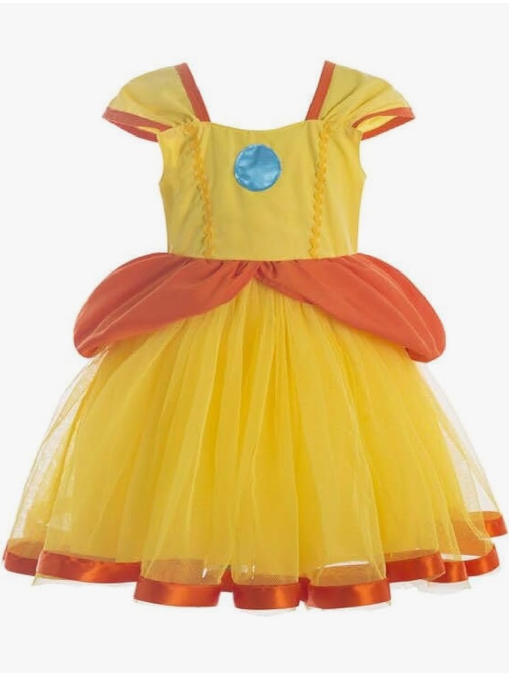 Princess Daisy Costume Dress